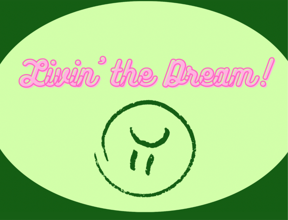 Livin’ the Dream phone wallpaper