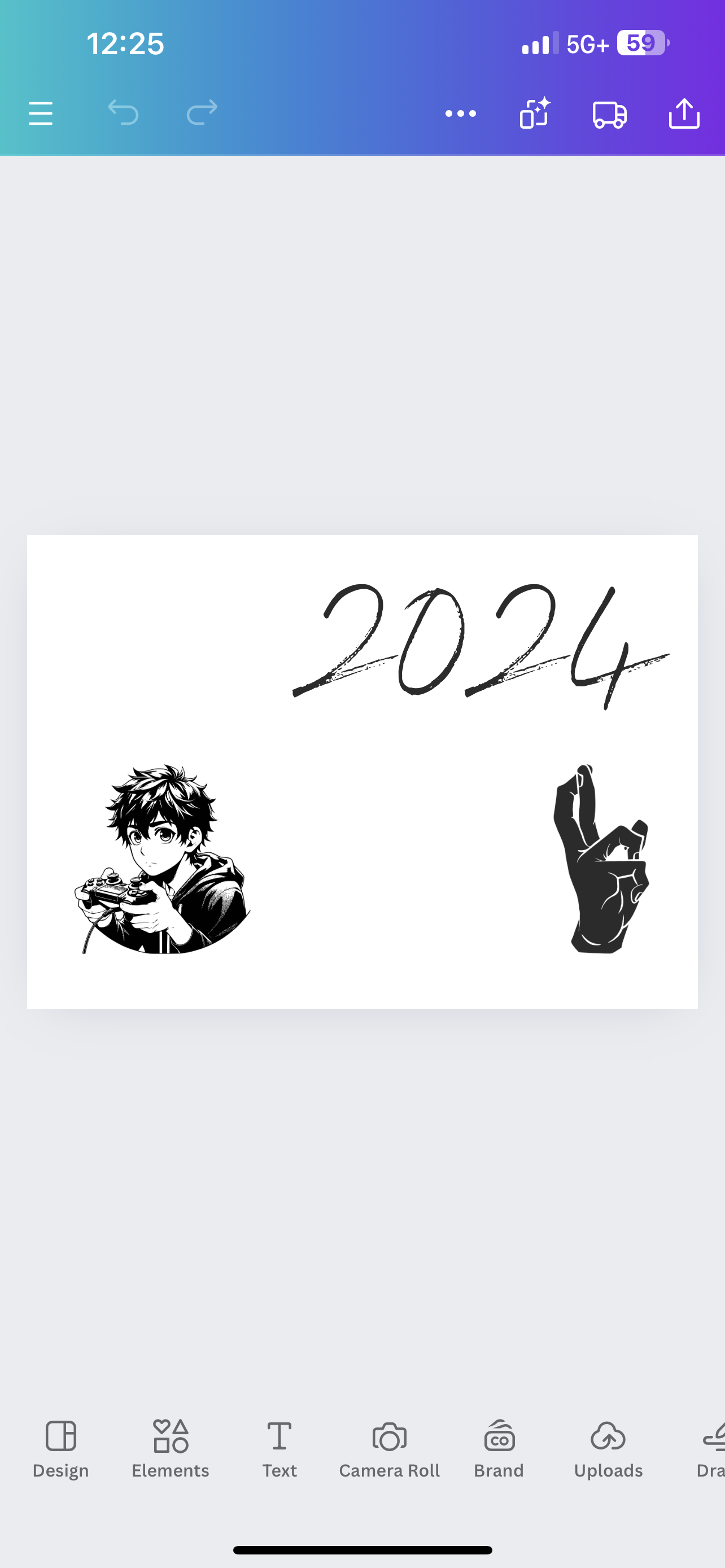Anime themed full 2024 calendar